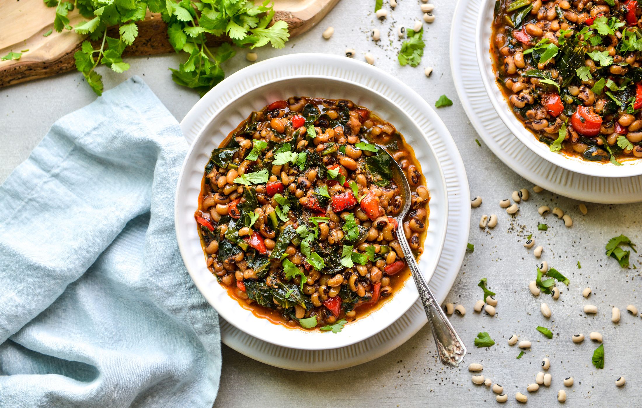 Instant Pot BlackEyed Peas and Collards Nourishing Meals®